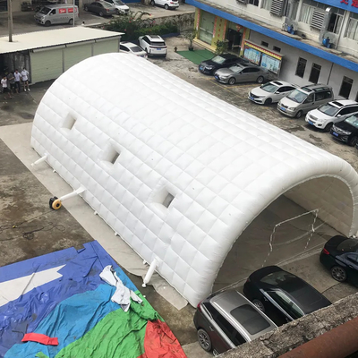 Barraca inflável da grande lavagem de carros exterior portátil apertada do ar para o campo de futebol