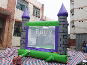 Castelos de salto infláveis resistentes do PVC Dia das Bruxas da chama 0.55mm para o festival