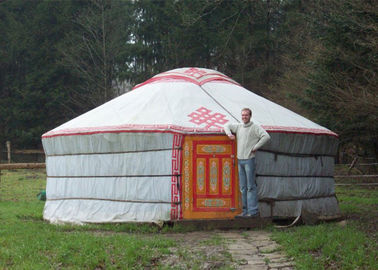 Abóbada de acampamento inflável do Mongolian impermeável exterior/barraca inflável de Yurt