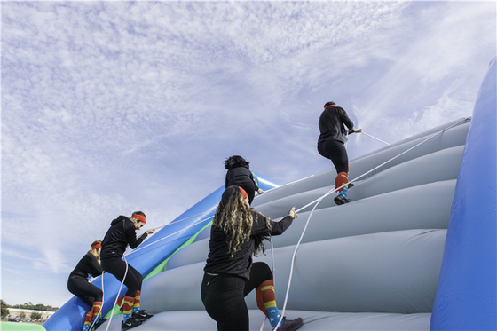 Pvc Tarpaulin comercial Insane 5km inflável correr com sopro de ar para eventos comerciais