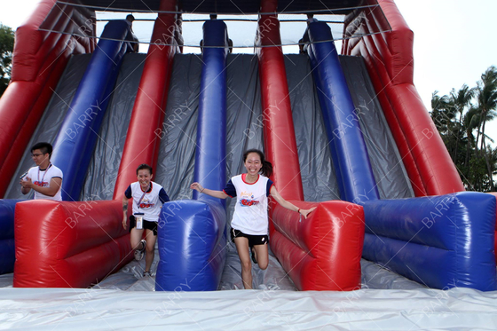Commercial Singapore Case Grande Evento Inflável 5km Gigante Inflável Curso de Obstáculos Bouncy Castle 5k Atividades