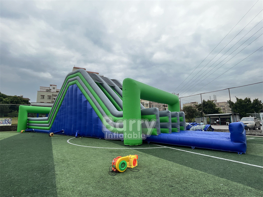 Curso de obstáculos inflável comercial ao ar livre 5k Glória Gigante adulto explodir 5k para equipamentos de aluguer de festa