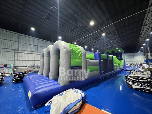 Evento comercial gigante Bounce House 5k Explodir Curso de Obstáculos Jogos Desportivos Para Crianças E Adultos Desafio