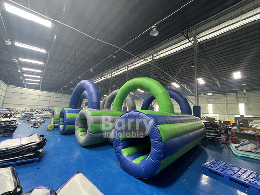 Evento comercial gigante Bounce House 5k Explodir Curso de Obstáculos Jogos Desportivos Para Crianças E Adultos Desafio