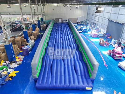 Eventos de corrida inflável personalizados Bounce 5k Wave Runner O maior campo de obstáculos inflável do mundo para crianças e adultos