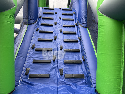 Jogo Desportivo Jato Louco Travesseiro Jump Tower Caída Livre Saco Aéreo Jump Inflavel Com Plataforma Para Obstáculo 5K Inflavel