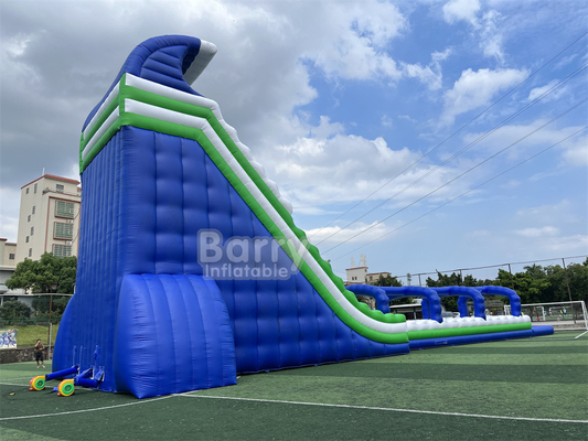 Commercial Grade Custom Made 30x9x13m Wave Gigante Inflatable Water Slide Para Crianças Adultos Quente Em 5km Inflatable Run