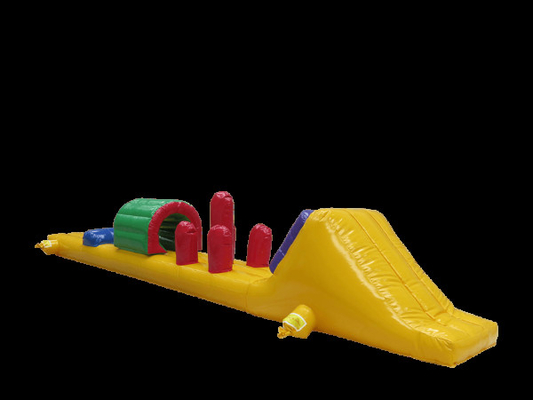 Single Lane 8m Junior Challenge Pool Float Inflatable Aqua Run Para piscina Correndo