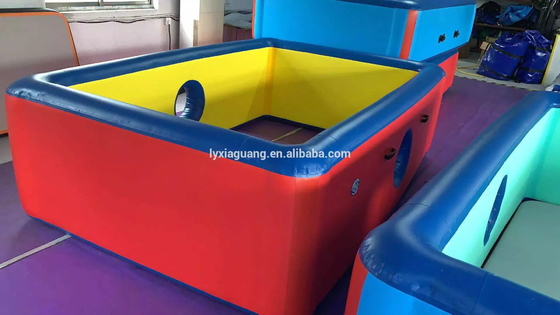 Rectangular personalizável piscina inflável Drop Stitch Tecido dobrável Dwf Outdoor Drop Stitch Pool