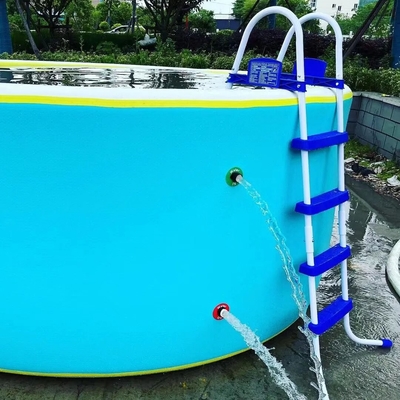Rectangular ou redondo Pvc de queda de costura piscina personalizável para crianças piscina de gelo banho