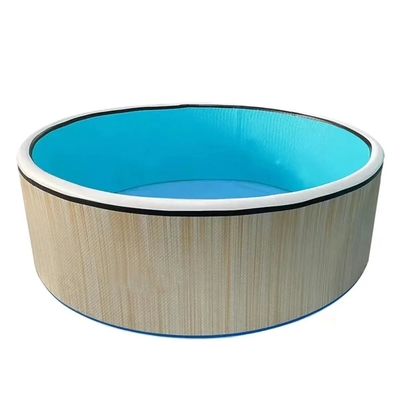 Fácil de limpar Foldável Drop Stitch Inflatable Pool And Logo Impresso Portable Drop Stich Pool