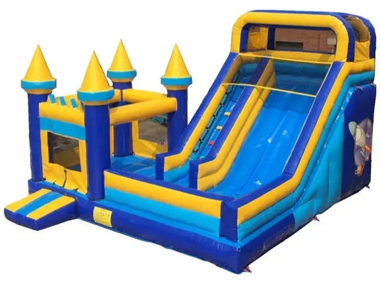 Casa de salto comercial com deslizamento Casa de combo Quintal infantil Festa de salto inflável