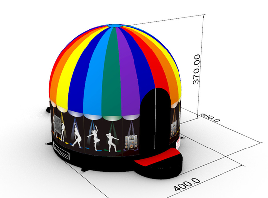 Disco Dome Bounce House em material PVC 7-15 dias Período de produção para o seu próximo evento