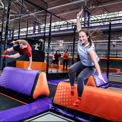 Indoor Gym Sport Air Track Trampolim Parque Parkour AirBlocks Blocos infláveis