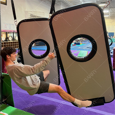 Commercial Bounce House Air Door Ninja Warrior Floating Obstáculo Curso Equipamento Para Adultos Indoor