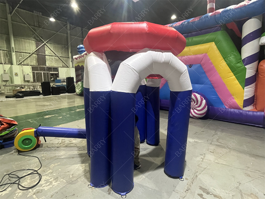 Jogos divertidos com bomba de ar para jogos de festa de basquete