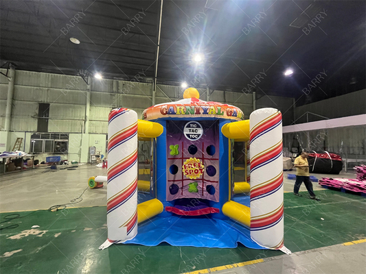 Commercial Grade Clown 5 em 1 Carnaval Game For Kids Outdoor Indoor Inflatable Sport Game