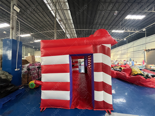 Esportes 3 jogos Carnaval Game Booth 4 em 1 Combos inflável Grande Carnaval Game Tent