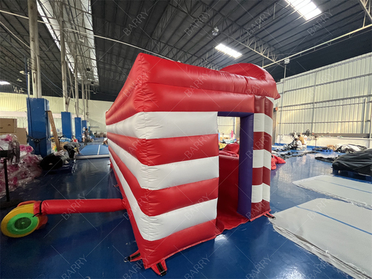 Esportes 3 jogos Carnaval Game Booth 4 em 1 Combos inflável Grande Carnaval Game Tent