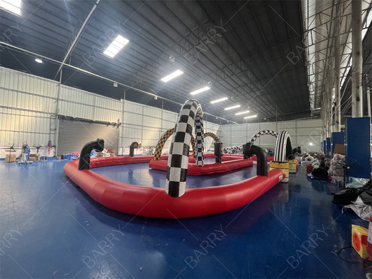 Carrinho de corrida de Go Kart inflável comercial personalizado