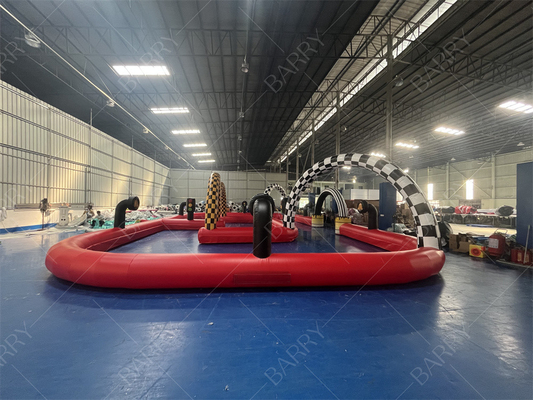 Carrinho de corrida de Go Kart inflável comercial personalizado