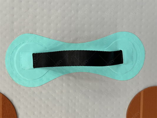 2.4×1.8x0.15m PVC Dock Flutuante para Iate Leisure Dock Flutuante Inflável Durável e Portátil
