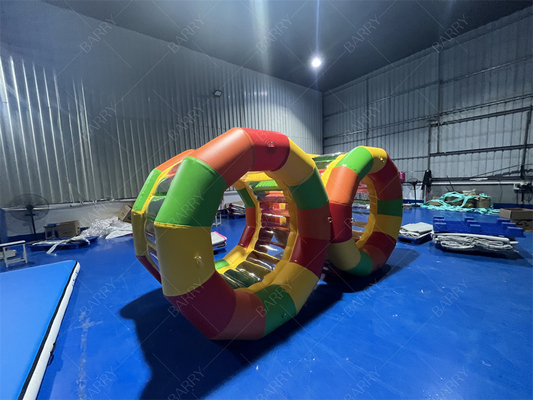 Brinquedos de água infláveis Lago Brinquedos de água infláveis Roller roda piscina roda inflável