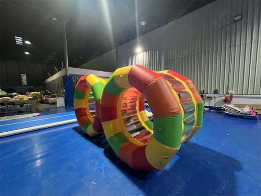 Brinquedos de água infláveis Lago Brinquedos de água infláveis Roller roda piscina roda inflável