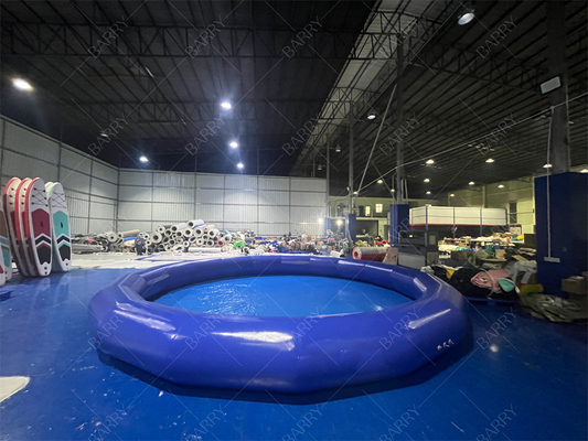 Redondo Pequeno Azul Grande Diversão Verão Crianças Piscina Inflavel Para Paddle Boats Bolas de Água