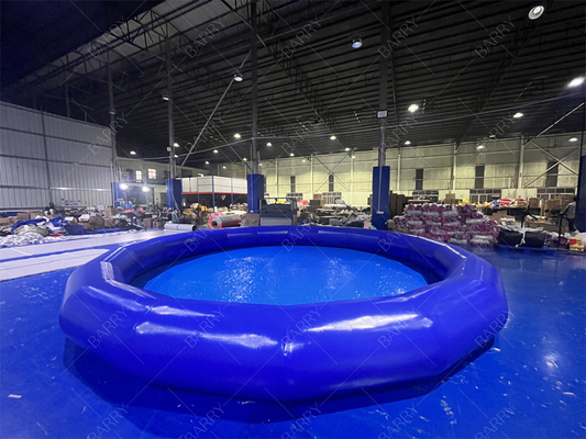Redondo Pequeno Azul Grande Diversão Verão Crianças Piscina Inflavel Para Paddle Boats Bolas de Água