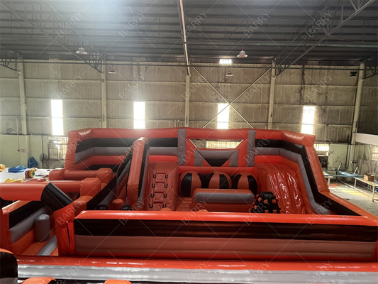 Commercial Children Indoor Playground Set Parque temático inflável com jogo esportivo