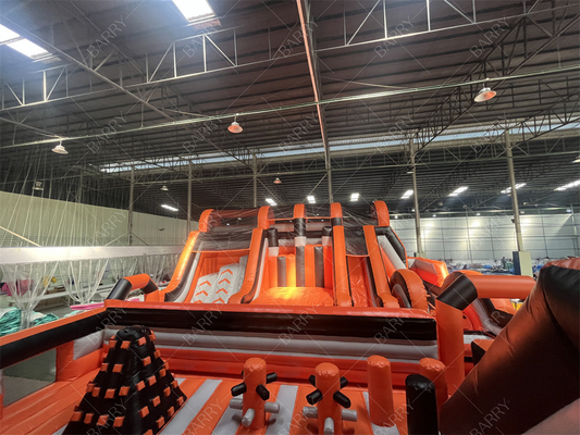 Commercial Children Indoor Playground Set Parque temático inflável com jogo esportivo