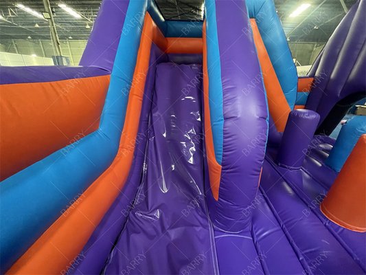 Customize Size Wholesale Level Up Inflatable Bouncer Combo Bouncy Castle Para Crianças