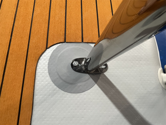 Escadaria de aço inoxidável 3x2x0.2m Inflável Jet Ski Dock Pontoon para estacionamento de barcos