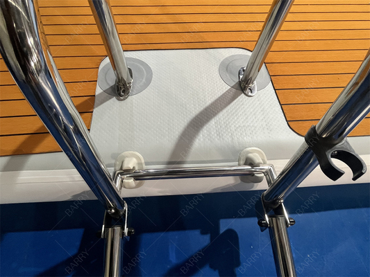 Escadaria de aço inoxidável 3x2x0.2m Inflável Jet Ski Dock Pontoon para estacionamento de barcos