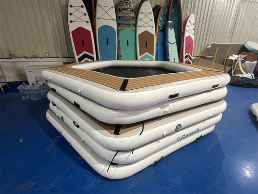 Rondão Hamaca de água inflável Balsa flutuante 10 Salão clássico Hamaca inflável para adultos Crianças