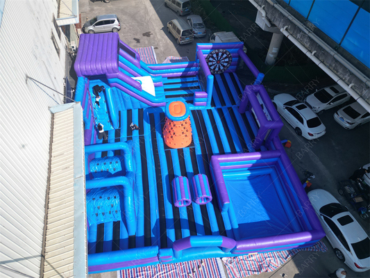 Parque de Jogos Comercial de Área Livre Bounce House Parque temático inflável para adultos Crianças
