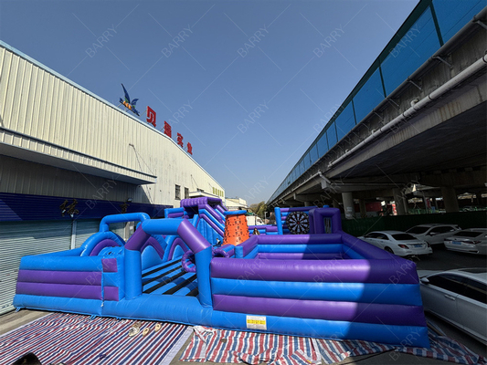 Parque de Jogos Comercial de Área Livre Bounce House Parque temático inflável para adultos Crianças