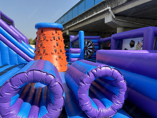 Parque de Jogos Comercial de Área Livre Bounce House Parque temático inflável para adultos Crianças