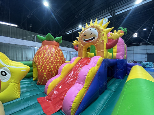Zoo Animal Urso Sério Coelho Pequenos Crianças Bouncy Castle Parque Temático Cidade Divertida Para Crianças