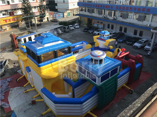 Super Wings Bounce Playground Parque temático Cartoon Indoor Inflatable Play Area