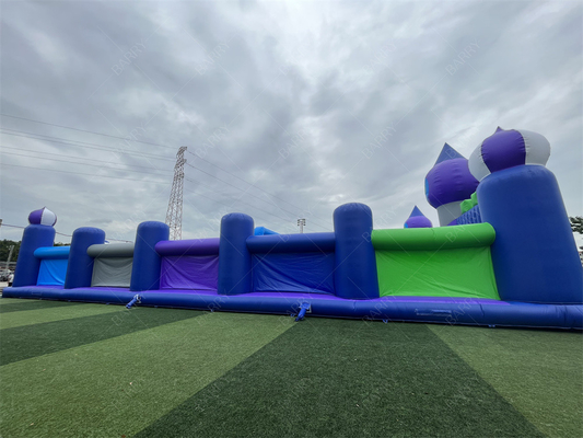 30x30m Grande Parque de diversões Bounce Parque temático inflável Bounce House Área de jogos