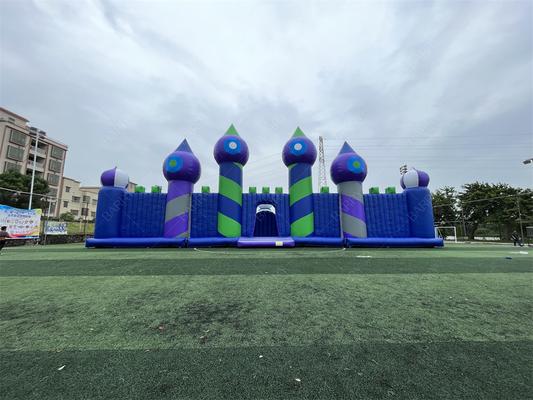 30x30m Grande Parque de diversões Bounce Parque temático inflável Bounce House Área de jogos