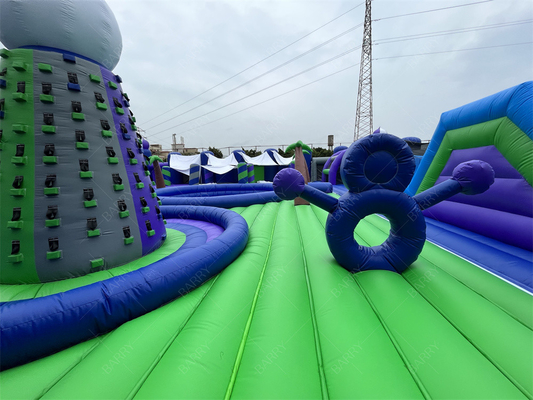 30x30m Grande Parque de diversões Bounce Parque temático inflável Bounce House Área de jogos