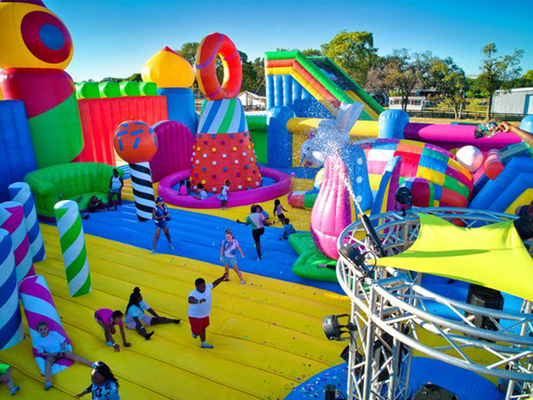 O maior parque inflável do mundo chega à Austrália