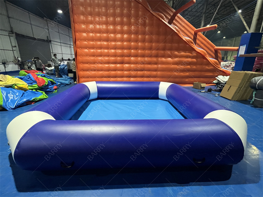 Instalação fácil Piscina inflável para crianças Grande diversão para botes de pára-choques Bolas de água