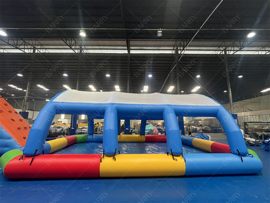 Piscina Inflável Infantil com Cobertura 3x2,4x1,05m PVC