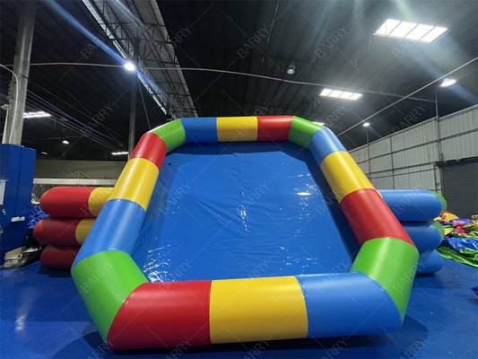 Piscina Inflável de Lona PVC para Jogos Aquáticos