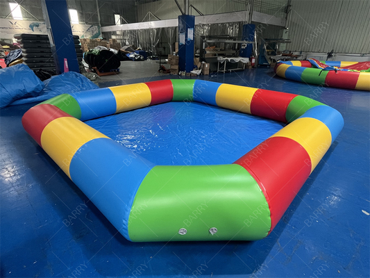 Piscina Inflável de Lona PVC para Jogos Aquáticos
