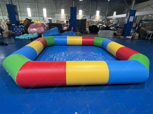 Piscina Inflável de Lona PVC para Jogos Aquáticos